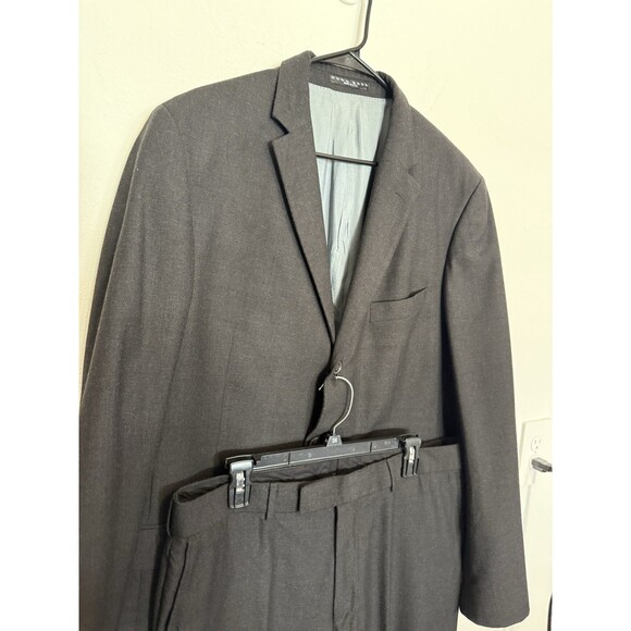 Hugo Boss Rossellini Movie Mens Suit Two Piece 44L  Gray Mens Three Button Wool - Picture 3 of 16